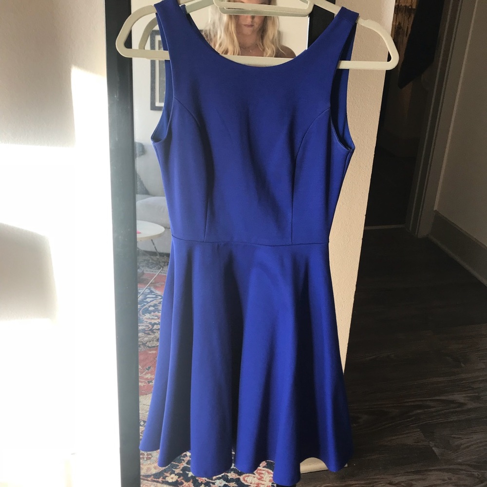 Lulu’s Royal Blue Skater Dress